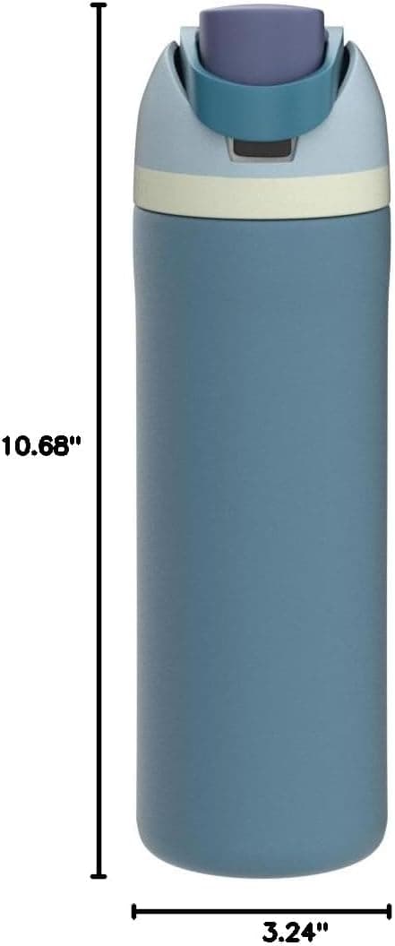 Owala FreeSip Stainless Steel Water Bottle 24 oz Denim