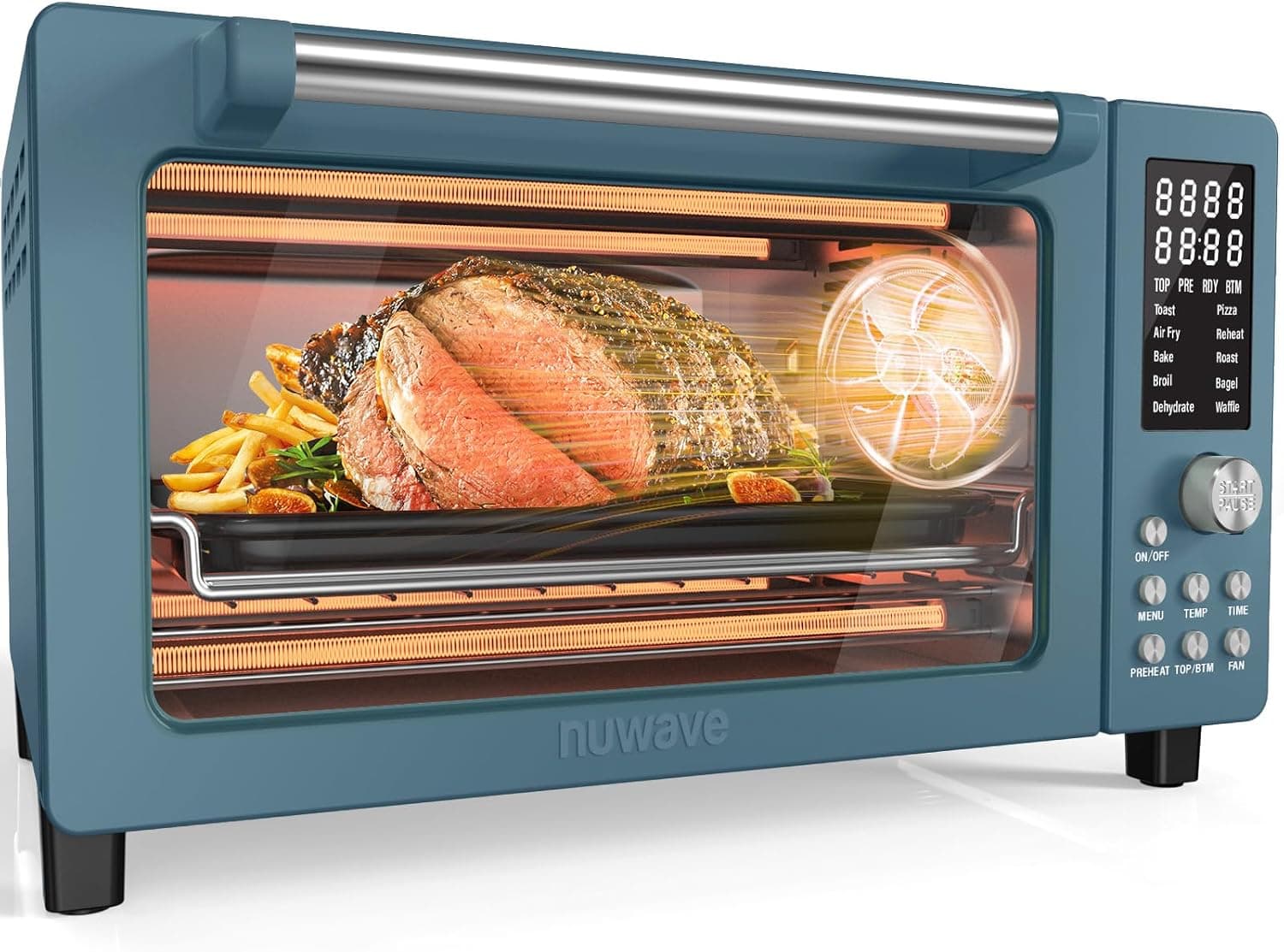 Nuwave Bravo Pro Smart Air Fryer Toaster Oven Countertop Combo